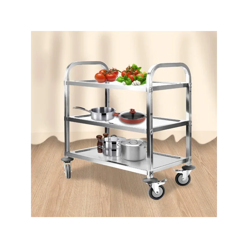 3 Shelf Stainless Steel Cart 30