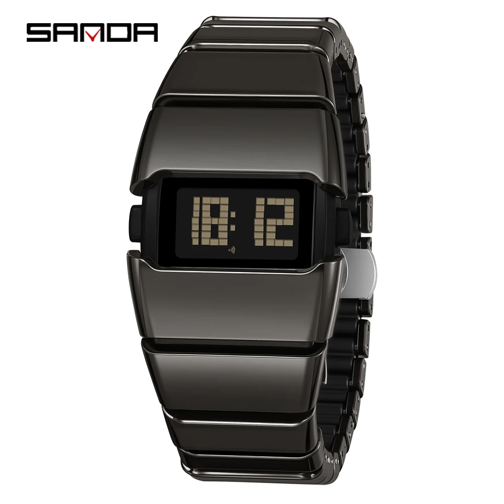 Men's Y2K Retro Electronic Watch, 5ATM Waterproof