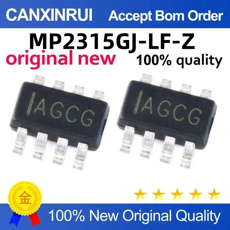 (5-100 pieces) Brand new original MP2315GJ-LF-Z silk screen IAG * * SOT23-8 DC DC switching regulator