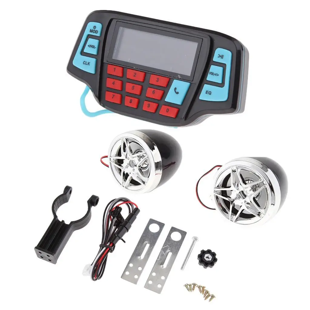 

UTV ATV мотоциклетный аудиоусилитель USB MP радио автомобильные колонки