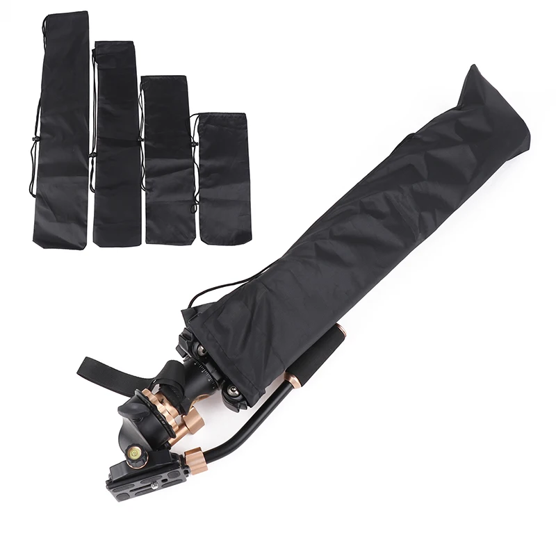 36.5-72cm Mic Photography Light Tripod Stand Bag Light Tripod Bag Monopod Bag Black Handbag Carrying Storage Case