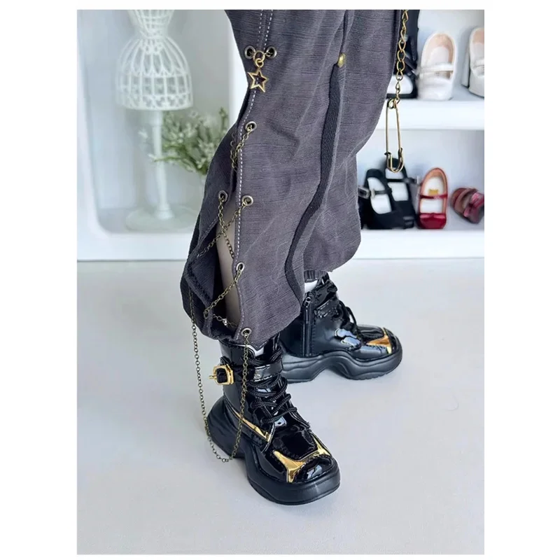 bjd doll shoes suitable for 1/4 size platform boots big head shoes 4 colors optional doll accessories