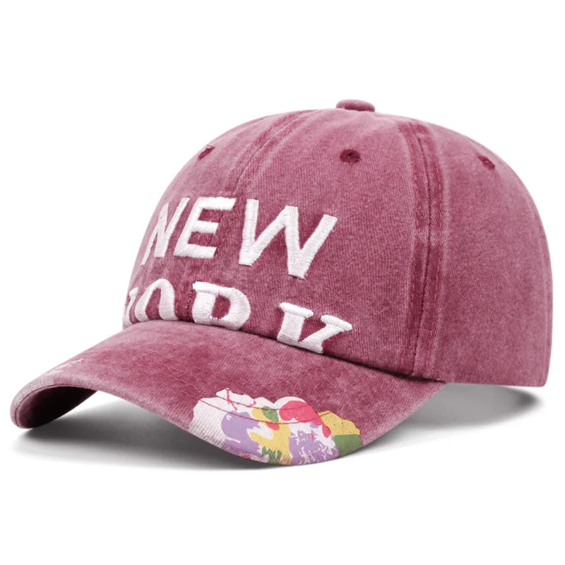 New Fashion NEW YORK Embroidery Baseball Caps Outdoor Casual Adult Sun Hats Hip Hop Hat Sports Caps Water Snapback Hat