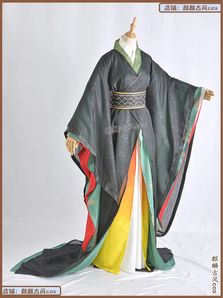 Code Name: Yuan Xu Man Cos Suit Hanfu Suit Xu Man Cosplay Ancient Style Men's Full Set Cosplay Costume Han Fu Halloween