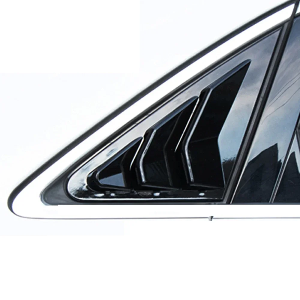 

New! For Audi A3 S3 8V 2014-2019 Side Rear Window Scoop Louver Shutter Sticker Cover Trim Car Styling