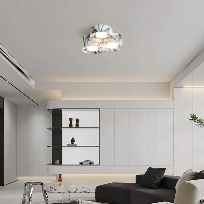 

Minimalist Modern Creative Marble-Patterned Ceiling Lights for Corridors, Entryways, Walk-in Closets Balconies