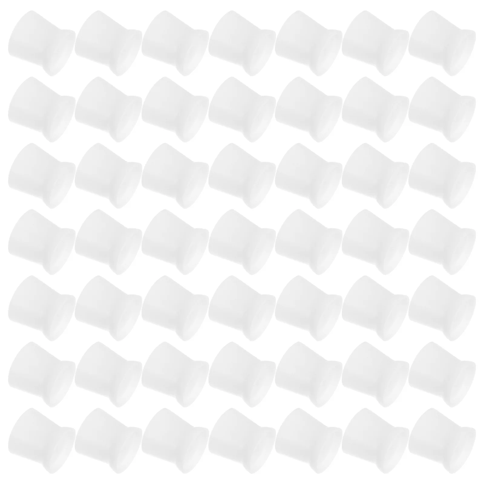 

300Pcs Silicone Tattoo Ink Cups White Pigment Holder Stable Small Ink Containers for Tattoo Makeup Microblading