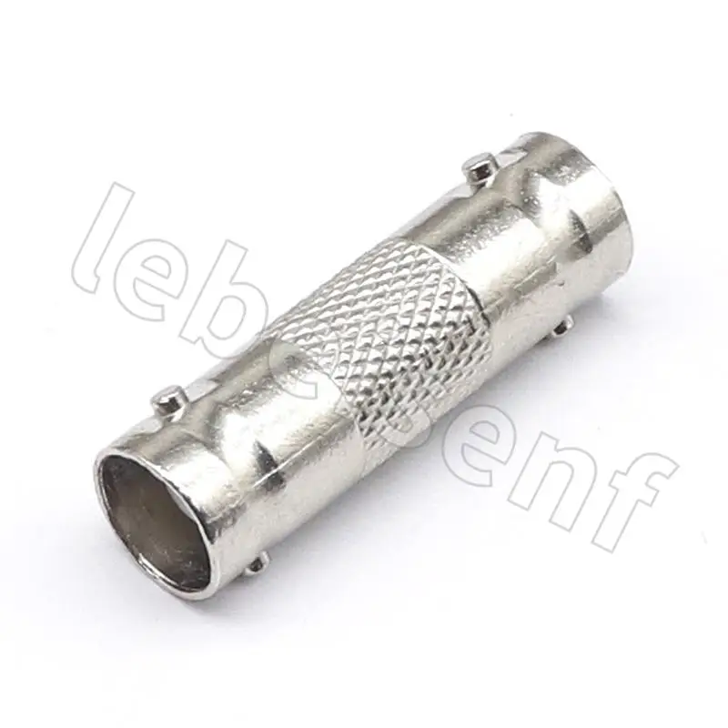 BNC-KK BNC double-pass head Q9 straight-through female head video surveillance butt connector BNC female to BNC female connector