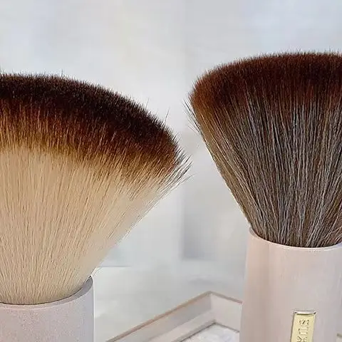 فرشاة غبار الأظافر المستديرة كبيرة الحجم لإزالة فرش غبار الأظافر من جل الأشعة فوق البنفسجية من الأكريليك، أداة تنظيف مسحوق البولندية، ملحقات مانيكير #1