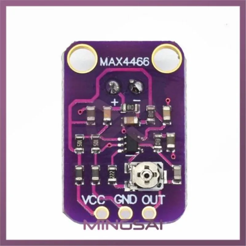 GY-MAX4466 Electret Microphone Amplifier Module MAX4466 Adjustable Gain For Arduino