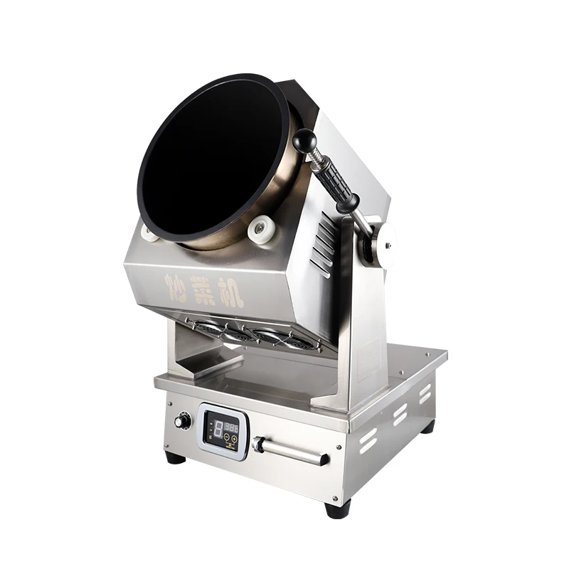 

Электрическая вращающаяся машинка из нержавеющей стали для приготовления пищи, автоматическая машинка для приготовления кастрюль, автоматическая машинка для перемешивания фри