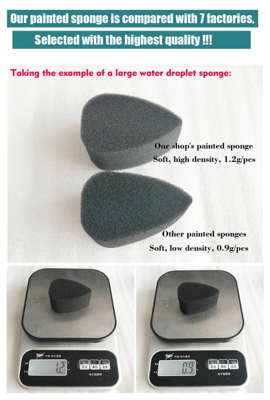 Wholesale Makeup Beauty Custom Shape Halloween Chrismas Face Painting Sponge Black Yellow Pink Facial Sponge