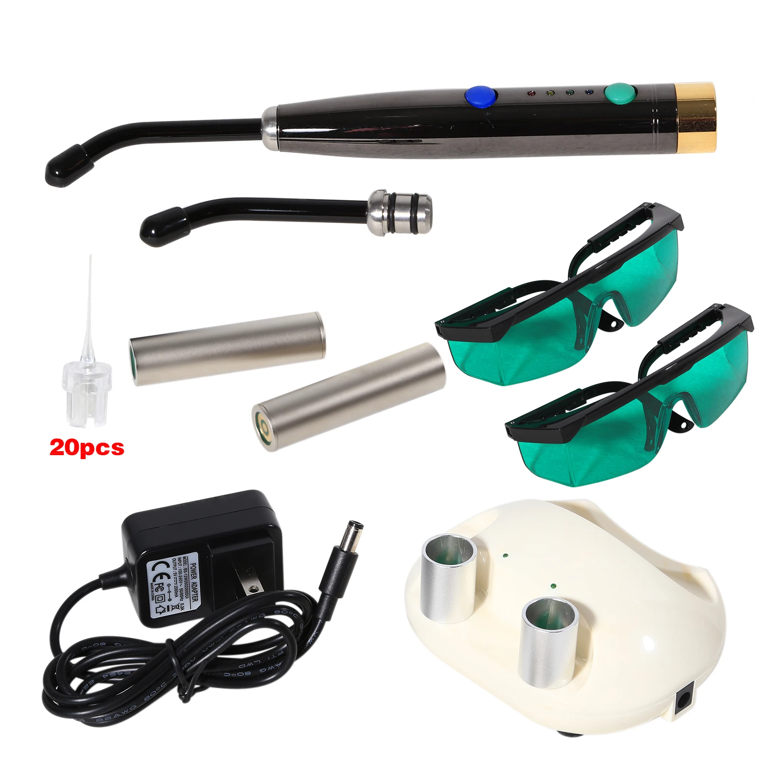 SKYSEA Dental tools Oral Heal Laser PAD Photo-Activated Disinfection Light-F3WW Lamp Goggles Hand-held