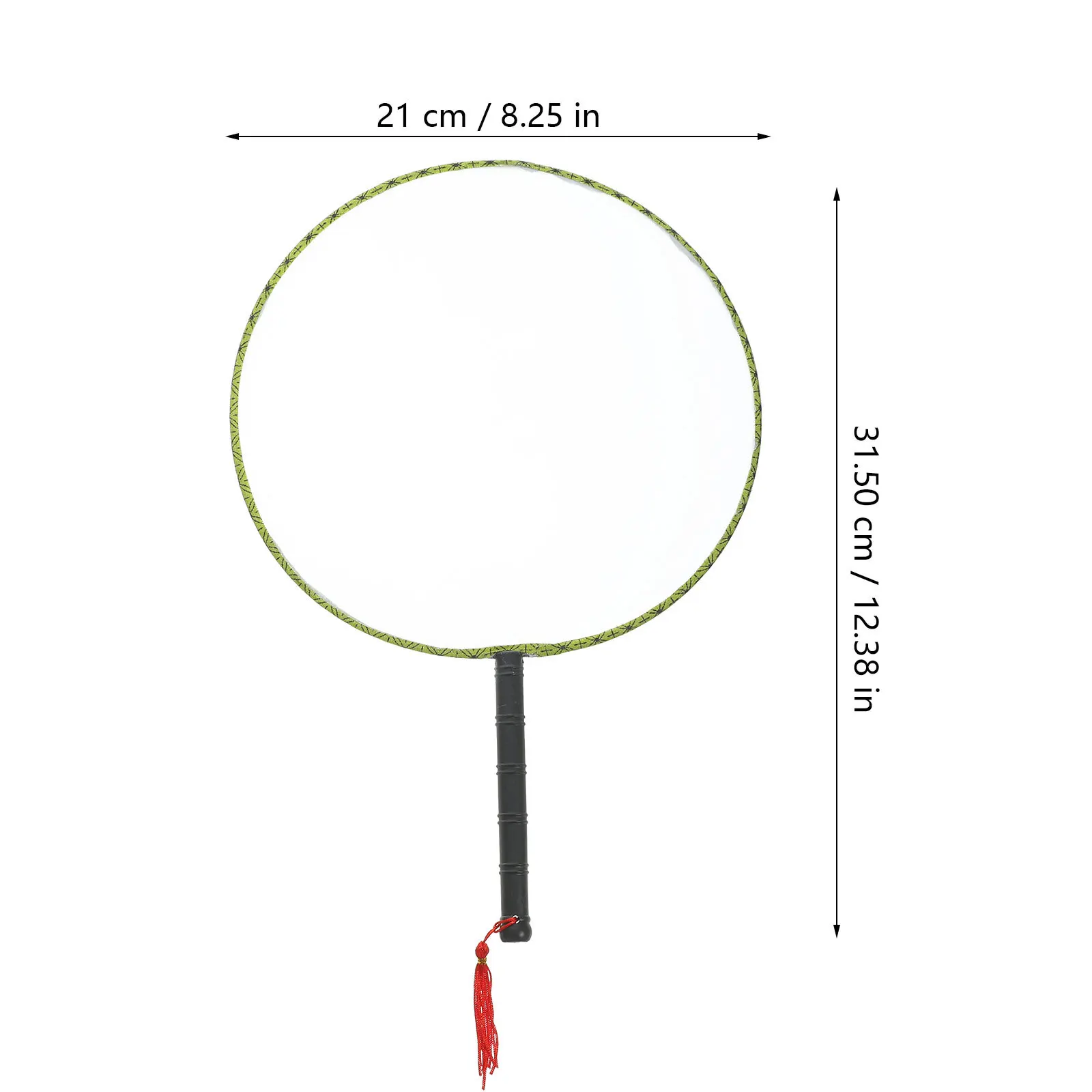 4 pçs leque em branco de seda girada desenho infantil pintura de arte diy artesanal 24cm presente educacional para crianças e famílias