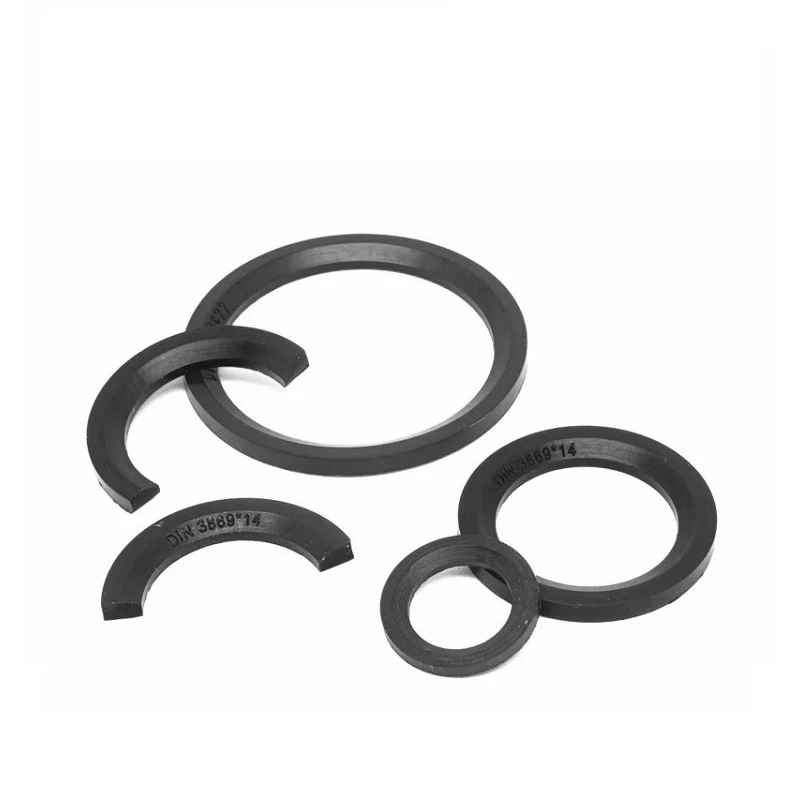 NBR ED Ring DIN3869 nitrile butadiene rubber NBR bevel washer for E-column end sealing ring fluid joint sealing ring