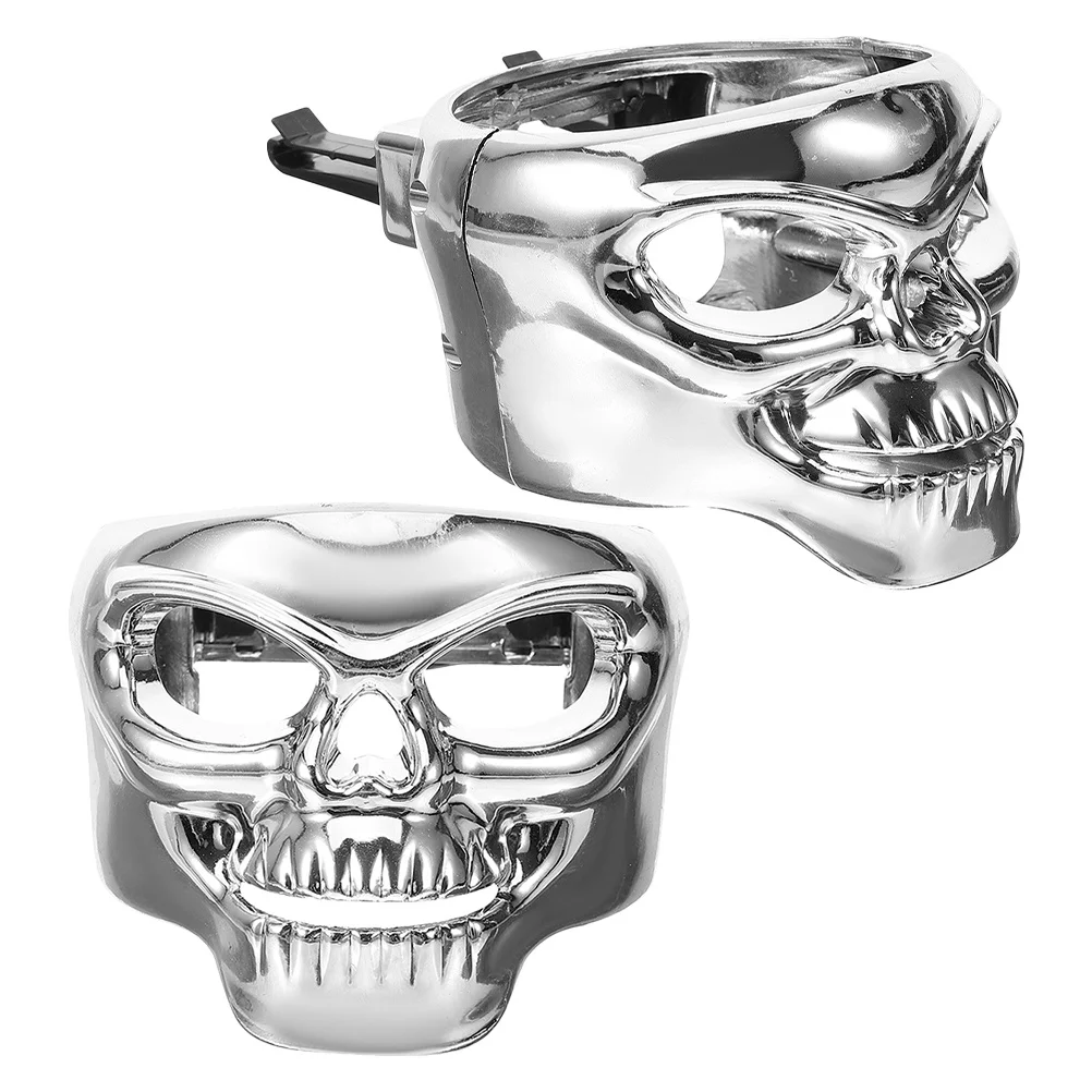 

2Pcs Skull Shape Car Cup Holder Air Vent Mount Adjustable Drink Holder Multifunctional Cup Rack Compatible with Trucks Suvs