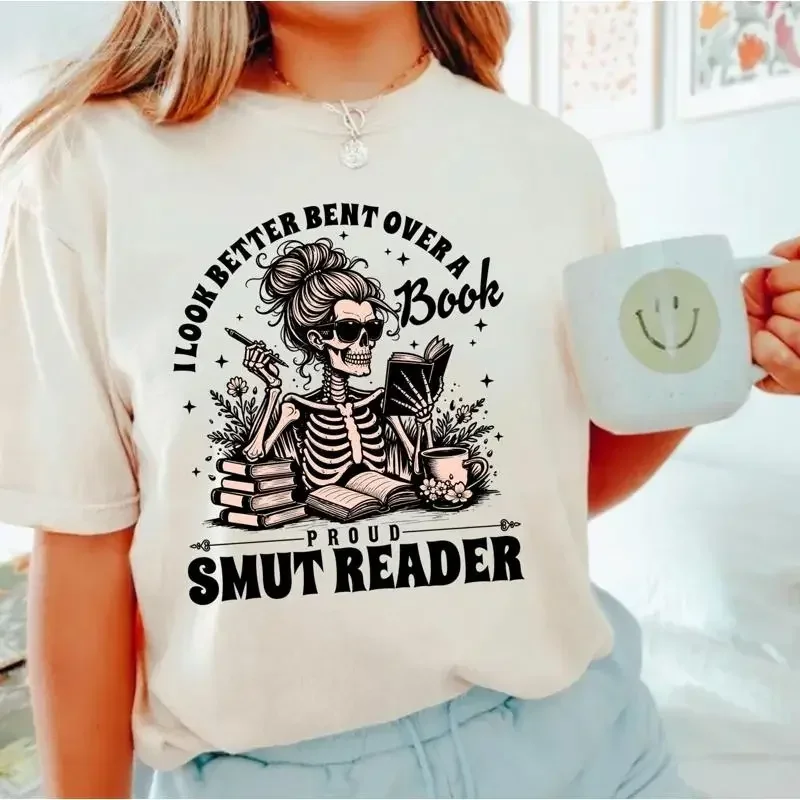 I Look Better Bent Over A Book Smut Reader T Shirt Addict Spicy Books Dark Romance Antisocial Club