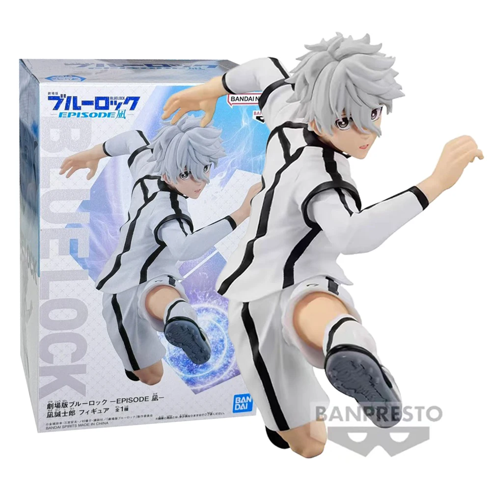 17ซม.อะนิเมะGekijoubanสีฟ้าล็อคตอนNagi Nagi Seishirouรูปสีฟ้าล็อคของเล่นของขวัญAction Figure PVCรวบรวม