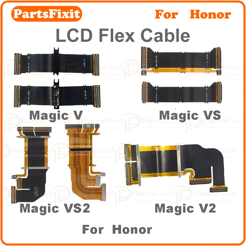 Conector de placa base de Tablero Principal, Cable flexible LCD para Honor Magic V Magic VS Magic VS2 Magic V2, piezas de repuesto de pantalla LCD