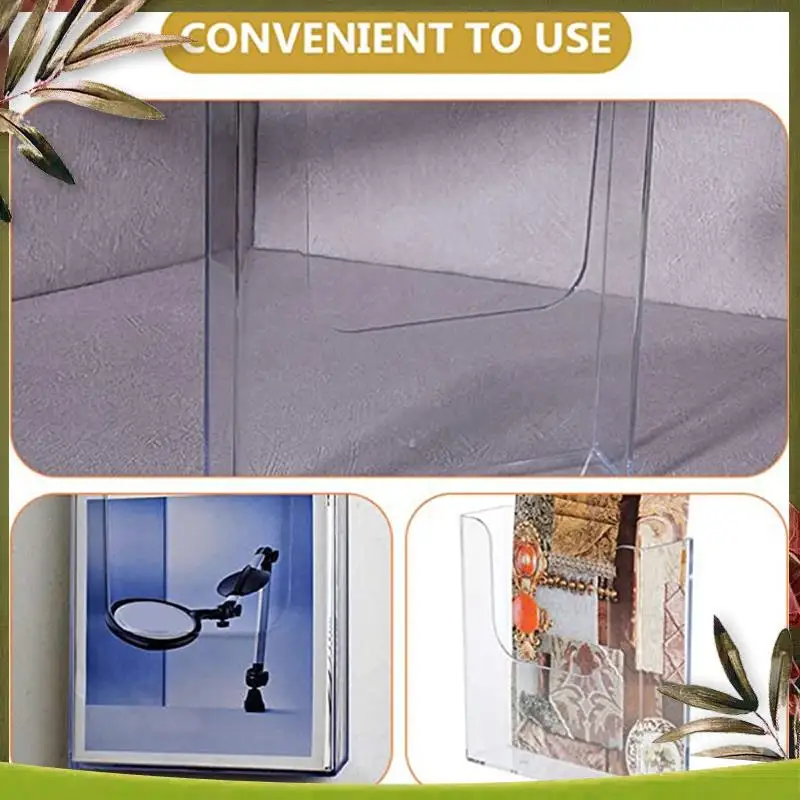 Highly Recommended Wall Mounted File Organizer Transparent Wall Mounted File Holder Folder A5 File Holder For Home Office
