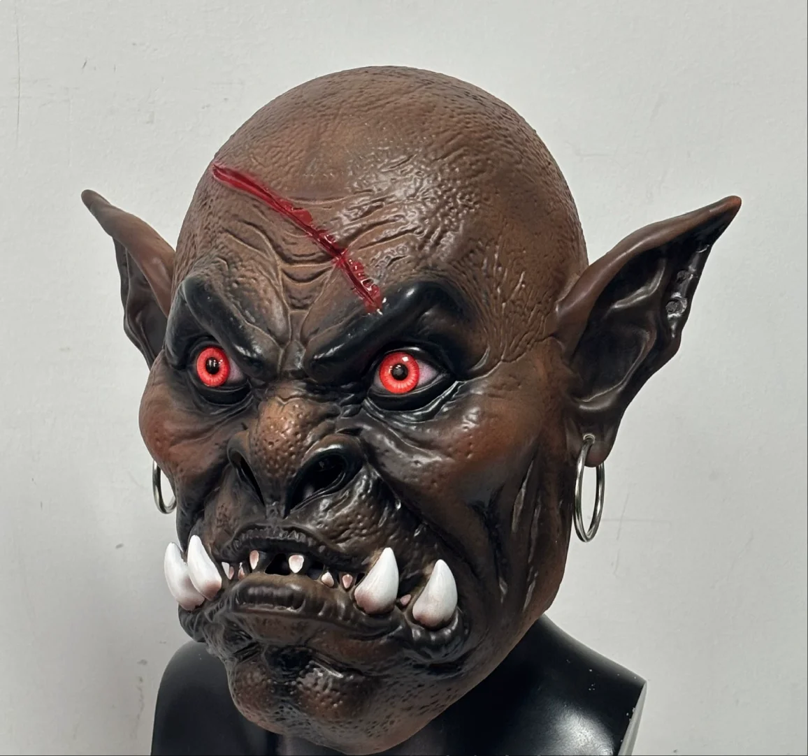 New Warcraft Headset Halloween COS Latex Mask Headset Party Role Playing Performance Dress up Props