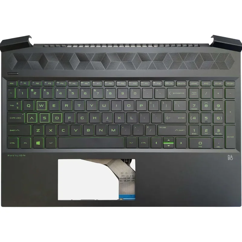 New LCD palmrest keyboard/bottom case for HP Pavilion gaming 15-ec TPN-Q229