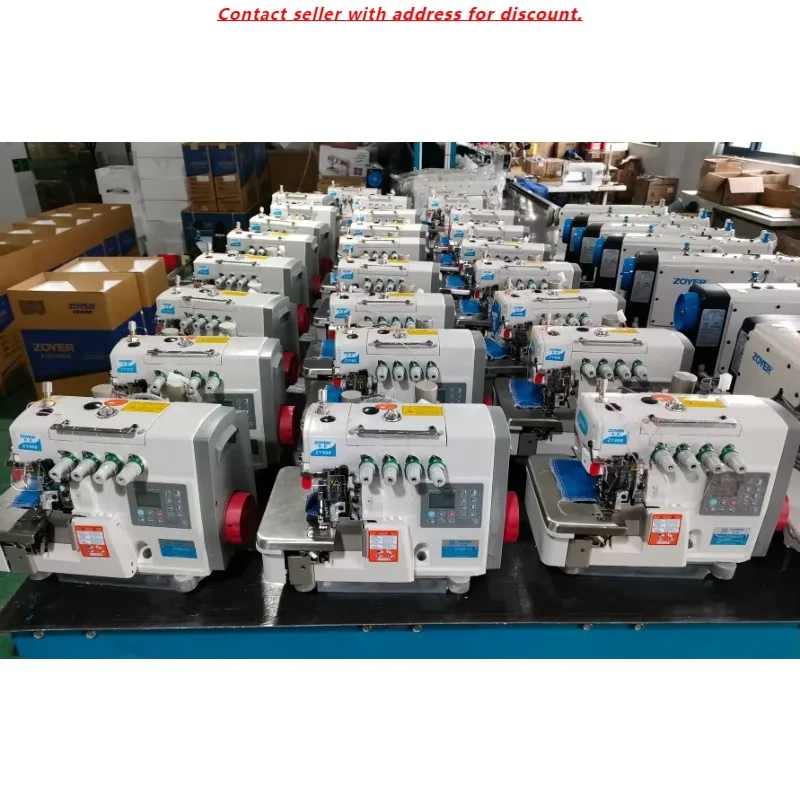 

ZY988N-4DA ZOYER High-speed Computer Automatic Industrial Overlock Sewing Machine With Voice Navigation