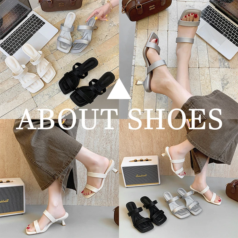 

Fashion Slippers Sandals 2026 Fairy Summer New Style for Outdoor Wear, One-strap French Fashion Temperament