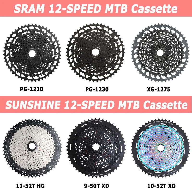 SRAM GX NX SX Eagle1X12 Speed 12V Groupset MTB Bike Kit Trigger Shifter Lever Rear Derailleur Chain Cassette Bicycle accessories