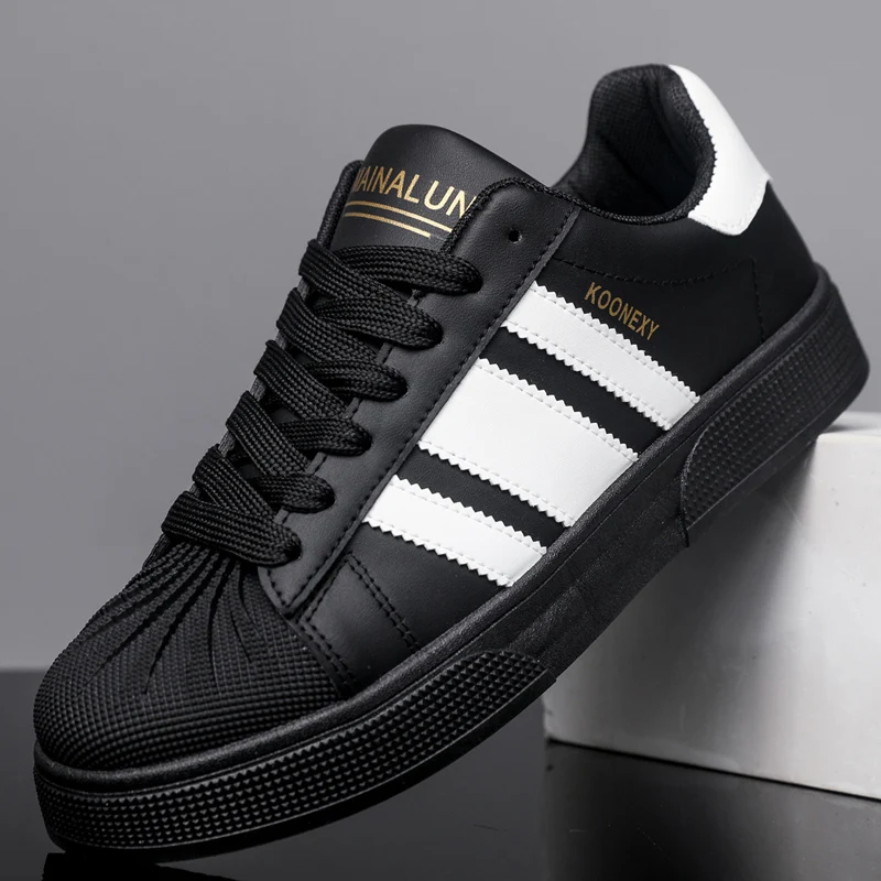 Men's Low-Top Sneakers, Suitable for Hiking, Skateboarding, and Casual Wear—Pu Upper, Breathable Lace-Up Style, Ideal for Outdoor Activities, Training, and Street Fashion—Built-In Cushioning Insole and Pvc Sole, Perfect for Running and as a Gift
