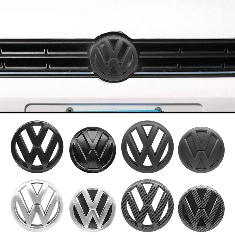 

For Volkswagen Golf7 mk7 Golf7 2014 2015 2016 2017 135mm 113mm Car Styling Front Grille Emblem Rear Trunk Lid Badge Accessories