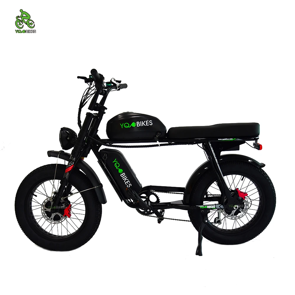 YQEBIKES Super Power Fatbike 73 S2 Motorcycles 3000W Electric Bicycle Electric City Bike 20inch ebike  Electric Hybrid Bike