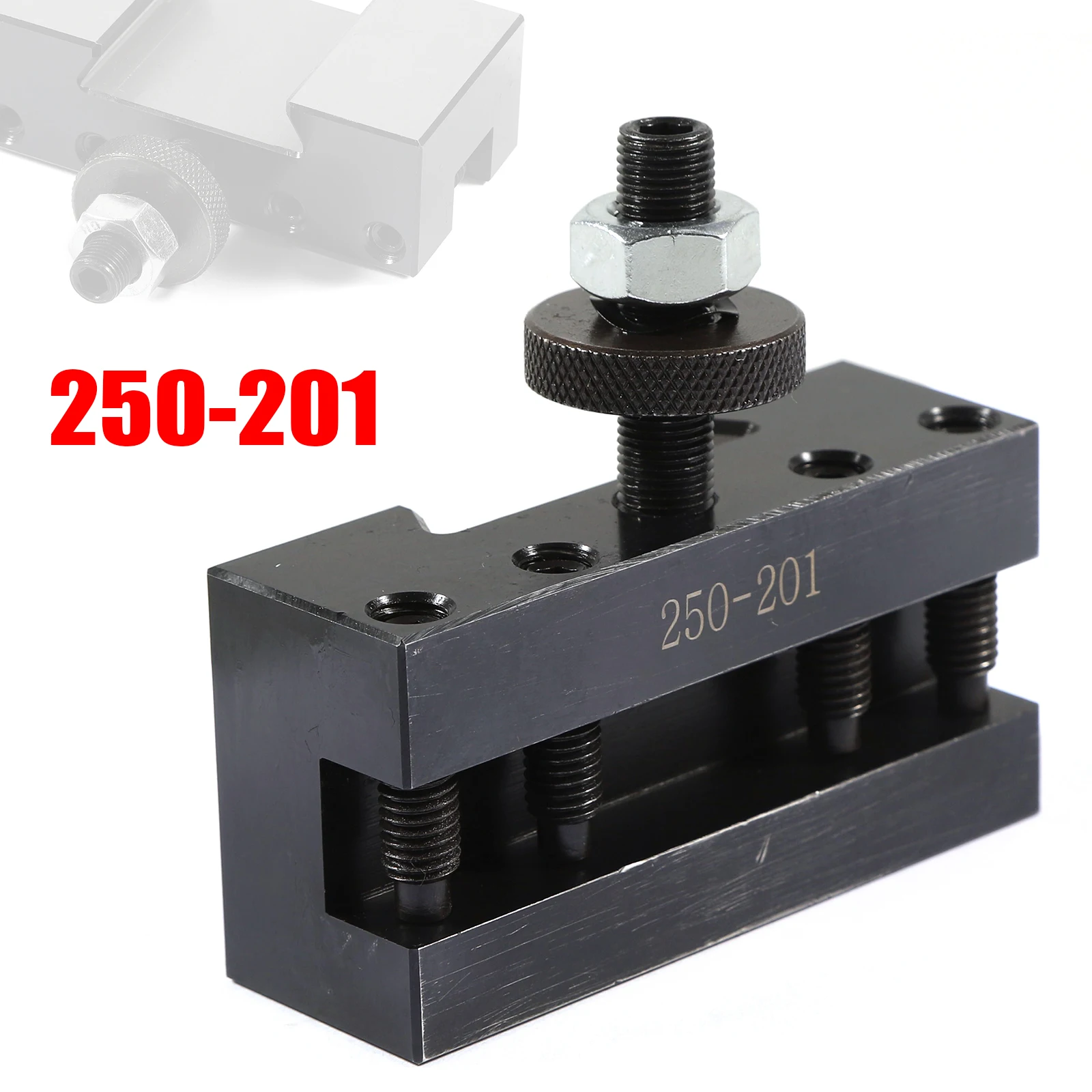 10*9*4cm Machine Tool Post Accessory in Place of Square Turrets Turning & Facing Lathe Tool Holder Quick-change Turning Holder