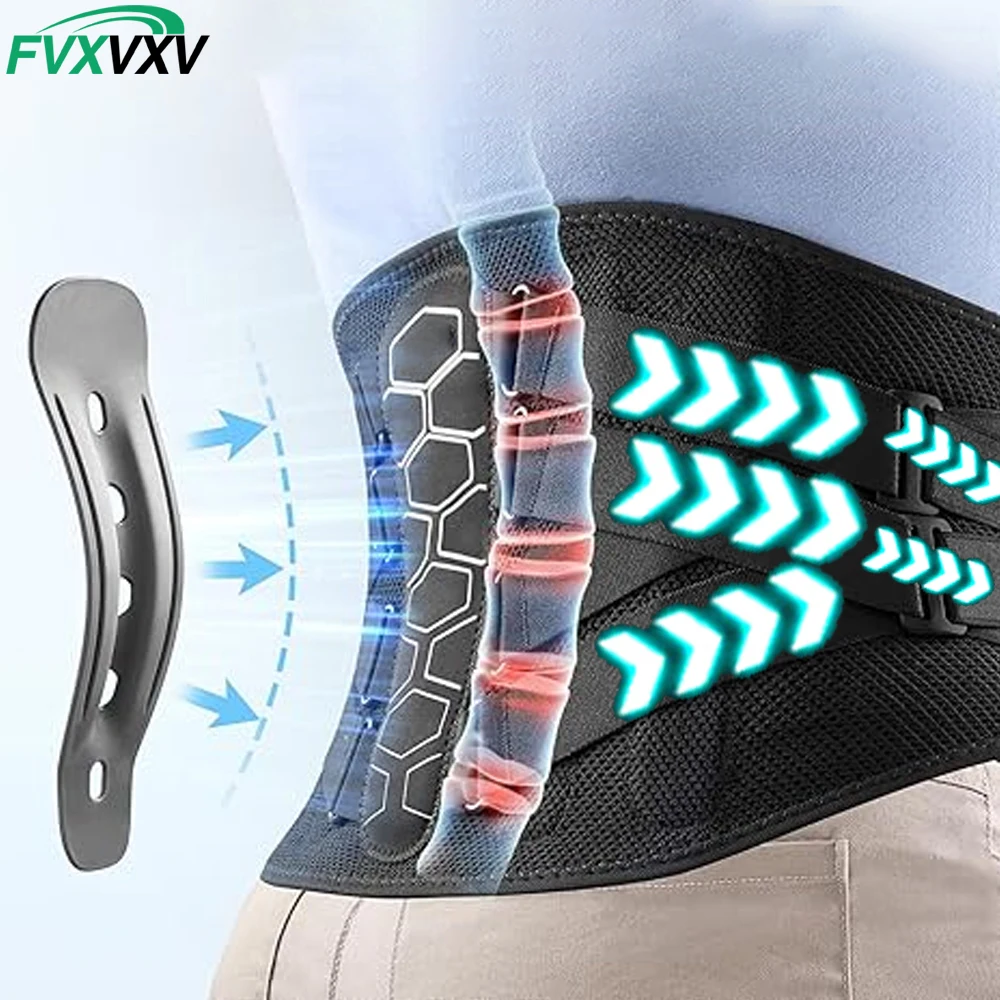 1PCS Back Brace for Lower Back Pain, Lumbar Support Belt for Men Women,Bionic Spine Design Back Brace for Sciatica Herniated Dis