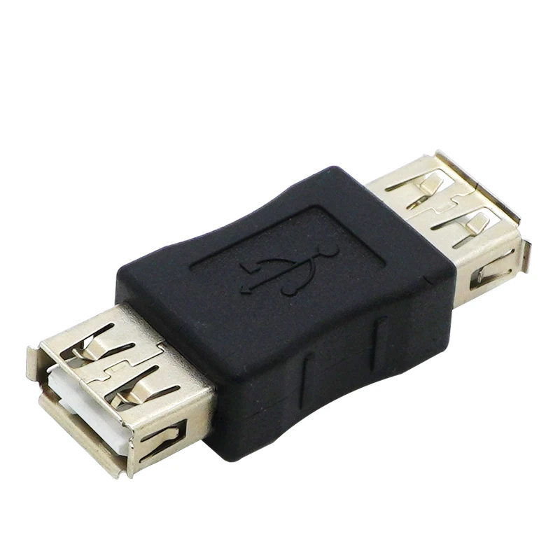 USB 2.0 Loại Một Nữ Để Nữ Khớp Nối Adapter Đầu USB Đực Cáp Nối Dài Mini Đổi Chuyển Đổi máy Tính Laptop