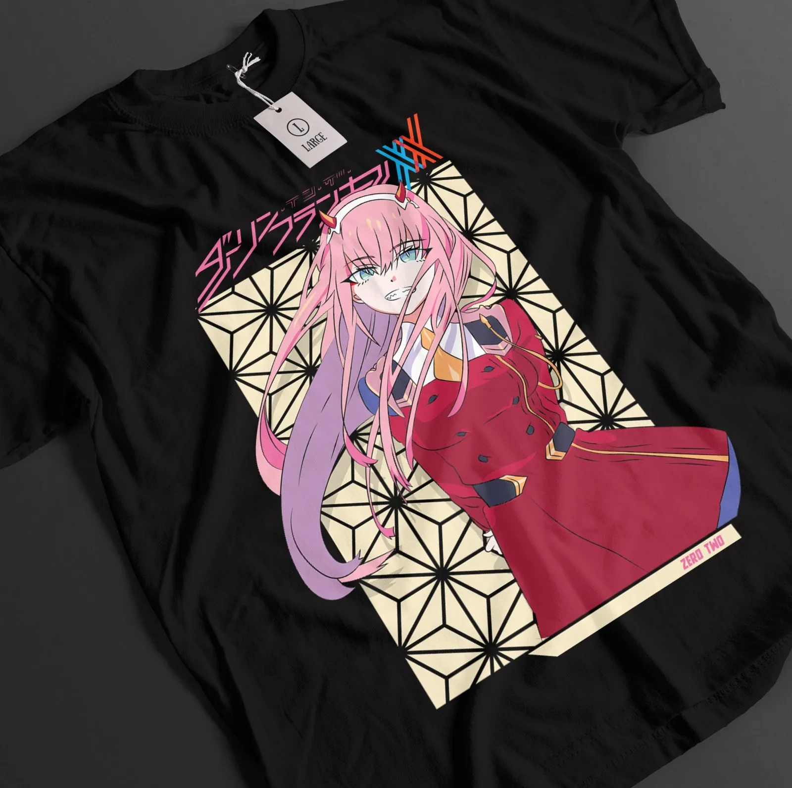 Anime Lover Zero Two Franxx New Model T shirt Year round clothing personality Clothes Plus Size Unisex hot product high quality