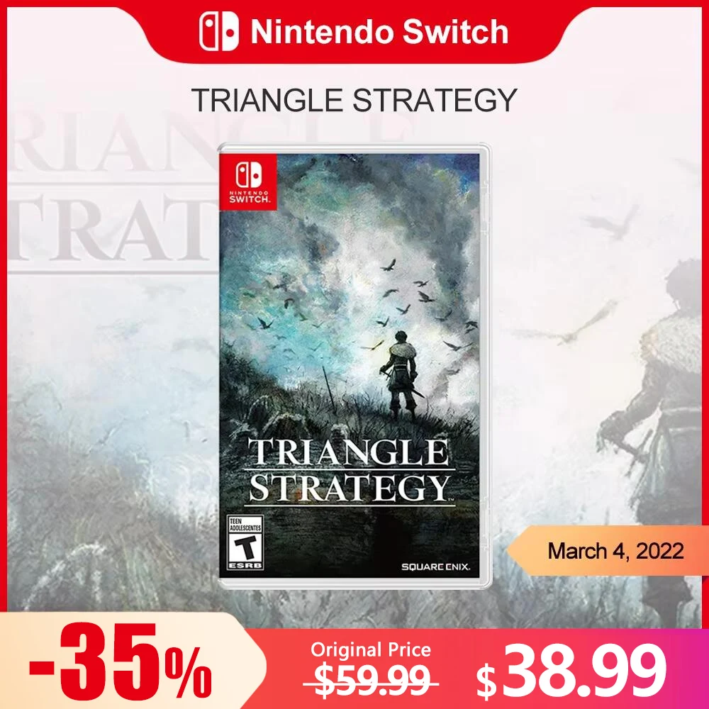 Triangle Strategy Nintendo Switch Game Deals 100% Official Original Physical Game Card RPG Strategy Genre for Switch OLED Lite