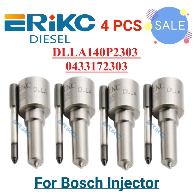 0 433 172 303 Injector Nozzle DLLA140P2303 0433172303 Diesel Fuel Nozzle DLLA 140 P 2303 for Bosch Iveco Fiat 0 445 110 457