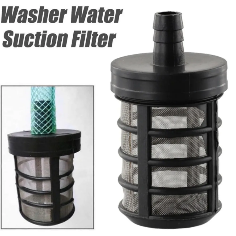1-3Pcs Suction Hose Filter High Pressure Washer Hose Water Pump Stainless Steel Net Strainer Pressure Washer for Garden Courtyar