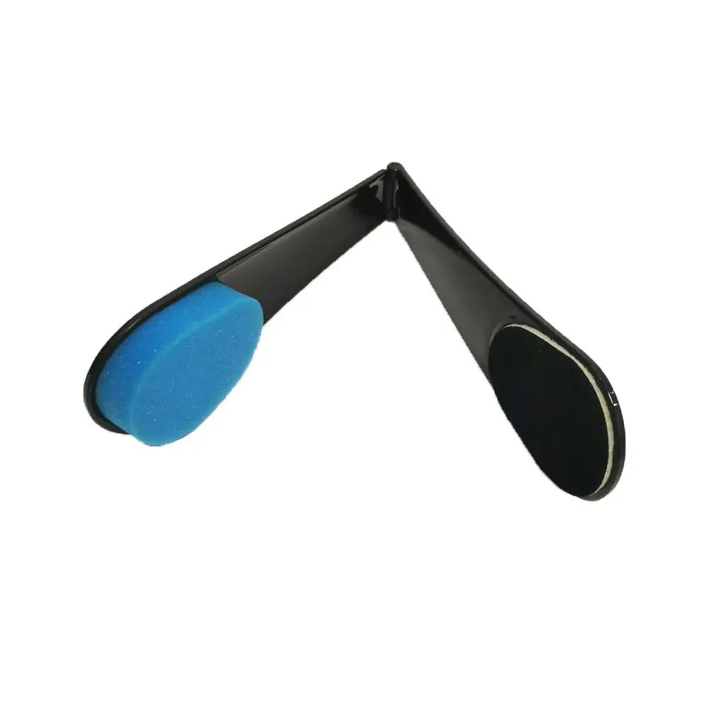 Convenient Color Random Back Applicator Velvet Cloth Sponge Back Beauty Brush Foldable Self-adjust Lotion Applicator Brush Cream