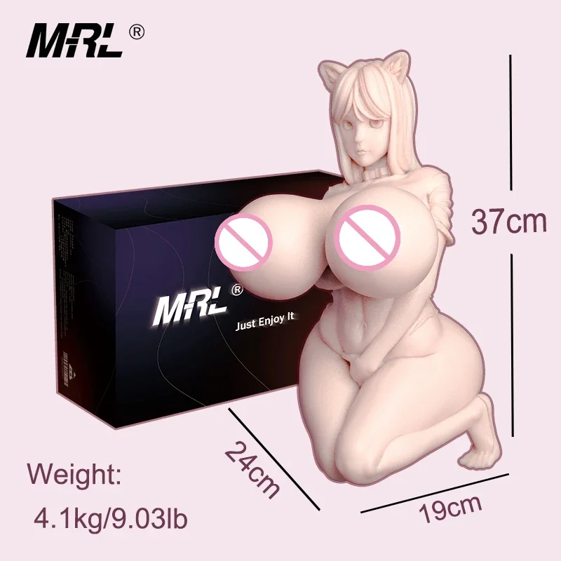 MRL Big Yua Adult Male Sex Doll for Men Realistic Torso Sex Dolls with Masturbator Vagina Anal Inserted with Sex Toys for Men