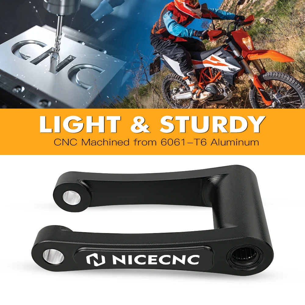 Motorcycle Rear Suspension Lowering Link For KTM 690 Enduro/SMC/R 08-23 Husqvarna 701 Enduro/Supermoto 16-24 GasGas 700 SM/ES 24