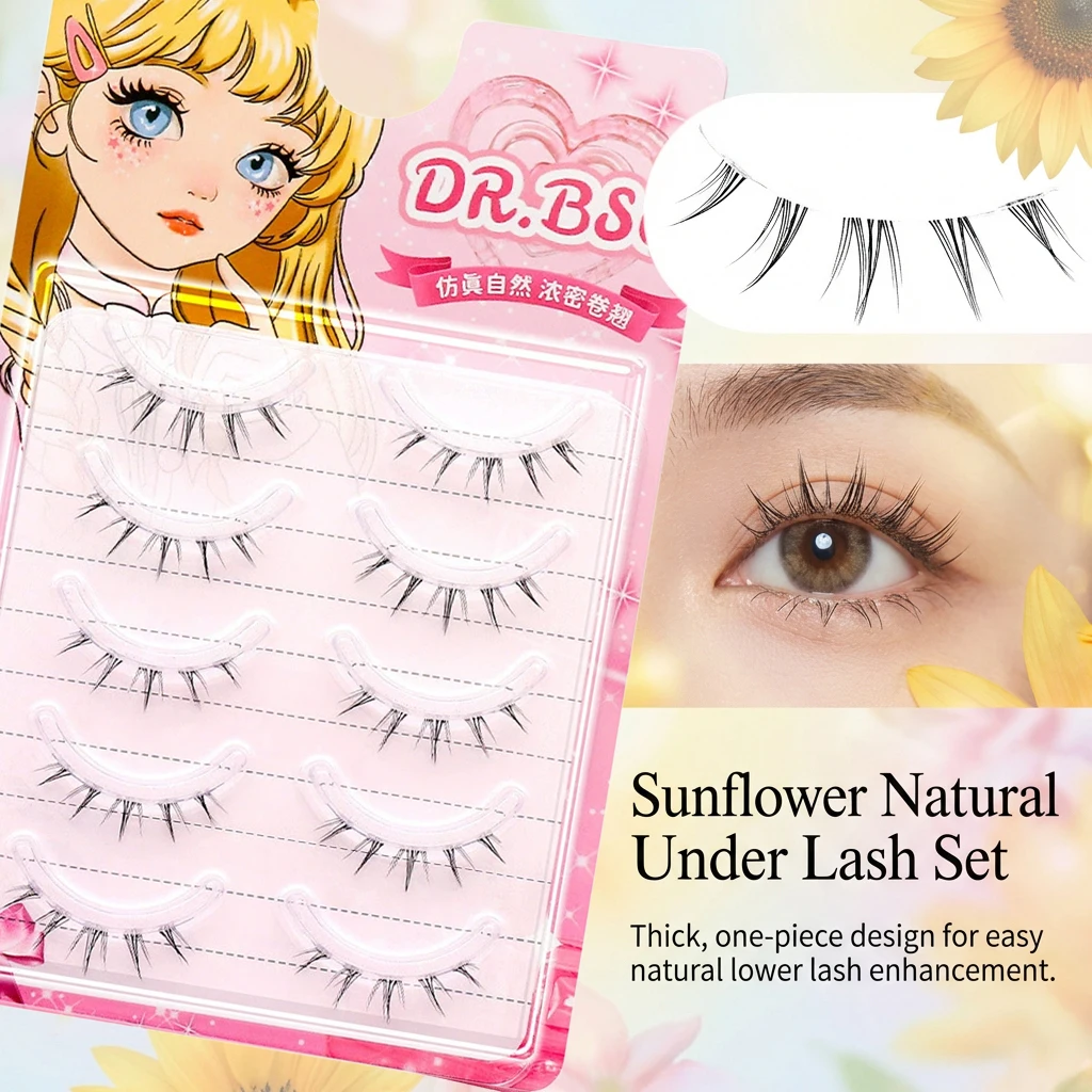 Sztuczne dolne rzęsy z motywem – Eyelash Extension Human Hair recenzja i cena