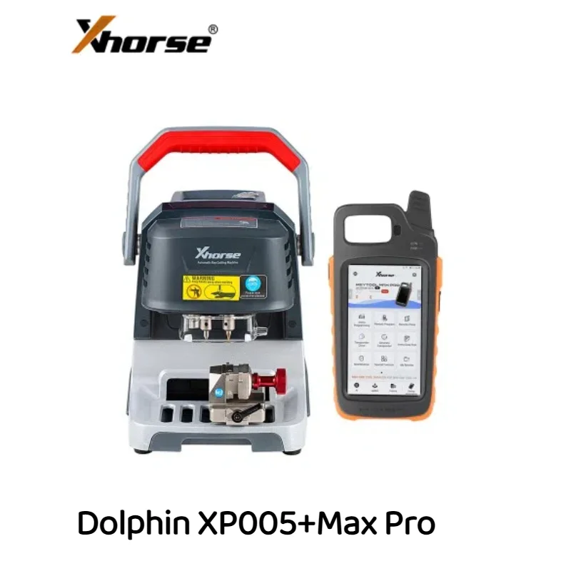 Xhorse Dolphin XP005 Key Cutting Machine Plus VVDI Key Tool Max Pro As a Screen