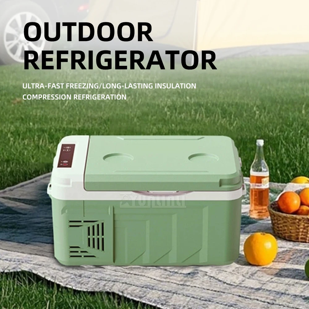 야외용 컴프레서 냉장고 대용량 휴대용 차량용 가정용 겸용 소형 수평 냉동고