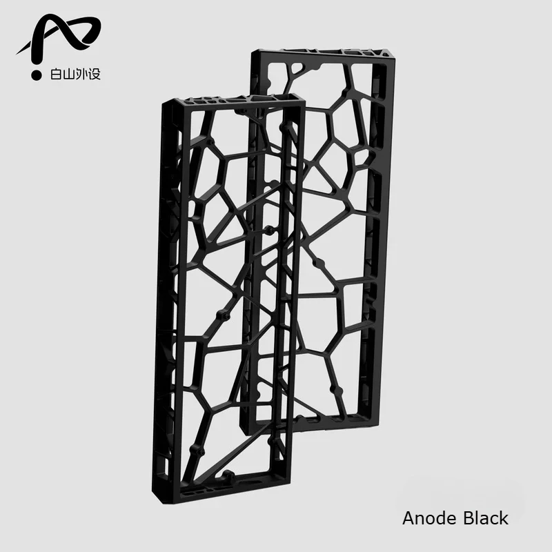 SU60 Mad 60he GH60 Hollow Aluminum Keyboard Shell 60% Keys Layouts Keyboard Case For Wooting 60he Rakka GT60 Keyboard Gamer Gift