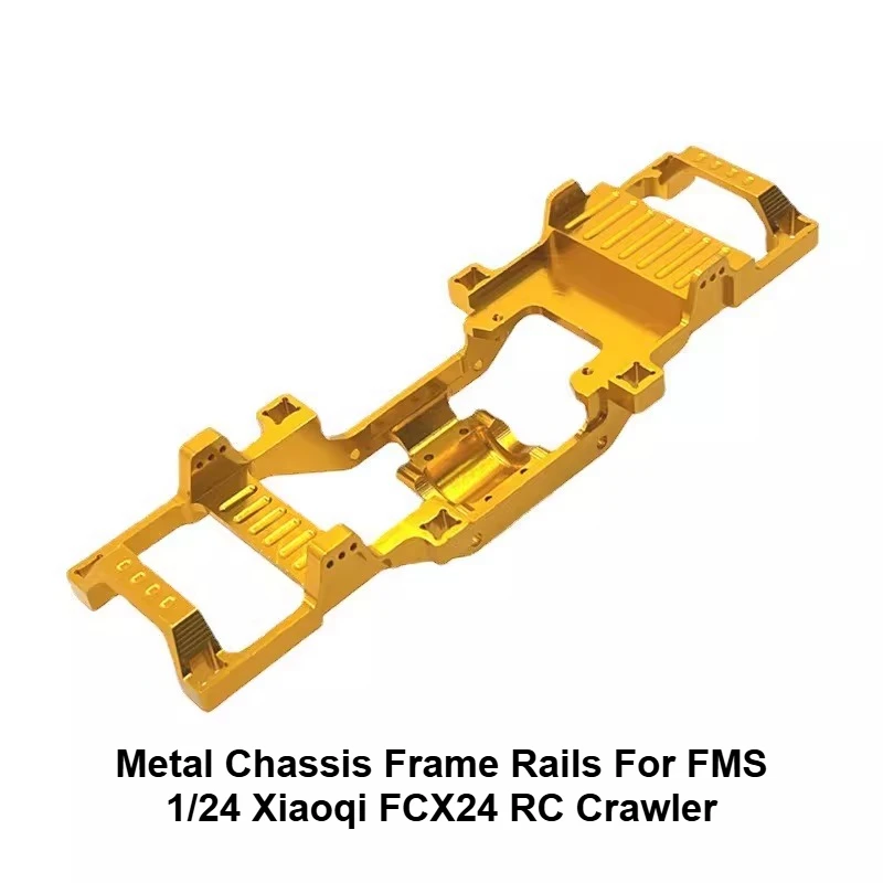 

Металлические рамы-рельсы для FMS 1/24 Xiaoqi FCX24 RC Crawler, запчасти для тюнинга, высокопрочный сменный комплект рамы, аксессуары