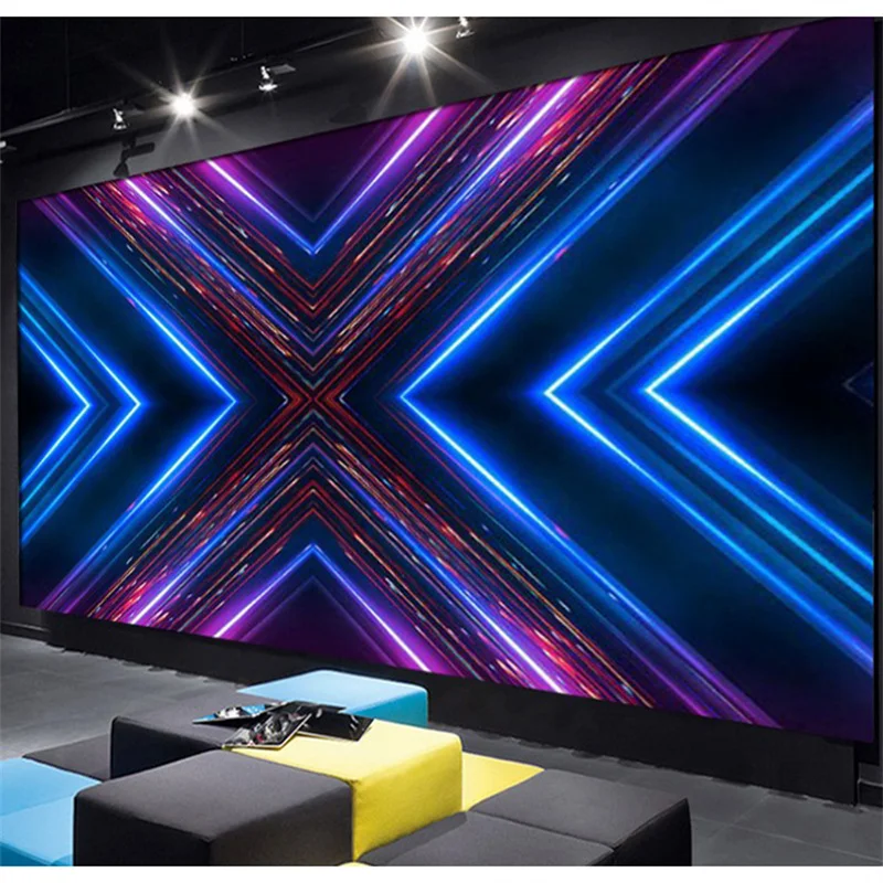 

Обои по индивидуальному заказу с 3D-технологией, смысл, КТВ-бар, фон для приватной комнаты, расширенный пространство, киберспортивные обои для интернет-кафе