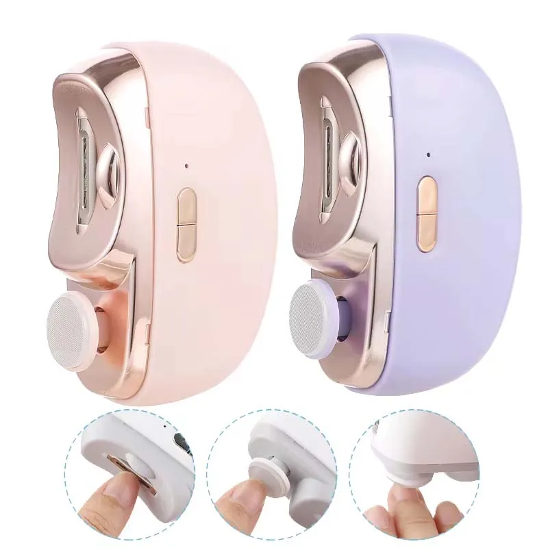 

Automatic Nail Clipper Trimmer Cutter Portable Electric USB Charging Fingernail Toe Scissor for Kid Adult Elderly Cleaning Tools