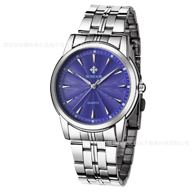 Elegant Waterproof Quartz Watch Business and Leisure Steel Strip Watch New Fashion 2024 Casual